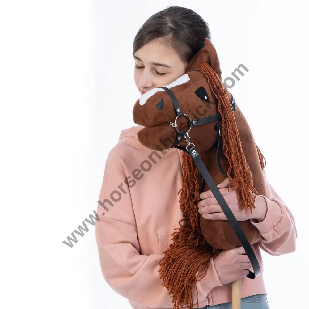Hobbyhorse with bridle A3 Chestnut FIERY Hobbyhorses: main group