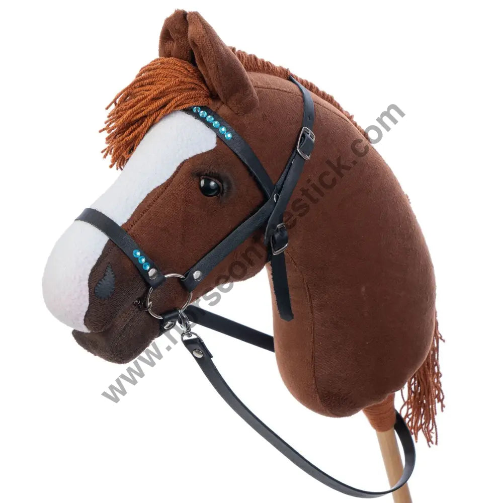 Hobbyhorse with bridle A3 Chestnut JOY Hobbyhorses: affordable