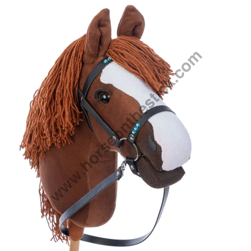 Hobbyhorse with bridle A3 Chestnut JOY Hobbyhorses: affordable