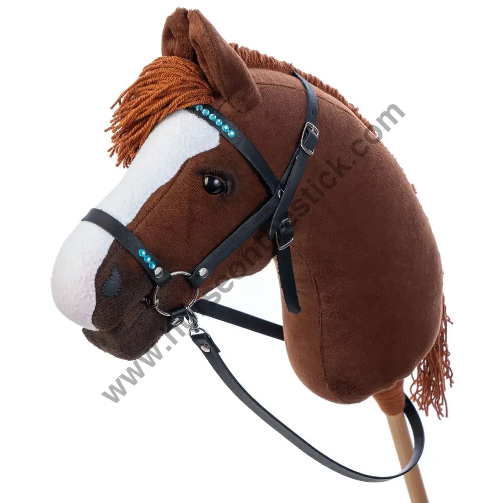 Hobbyhorse with bridle A3 Chestnut JOY Hobbyhorses: affordable