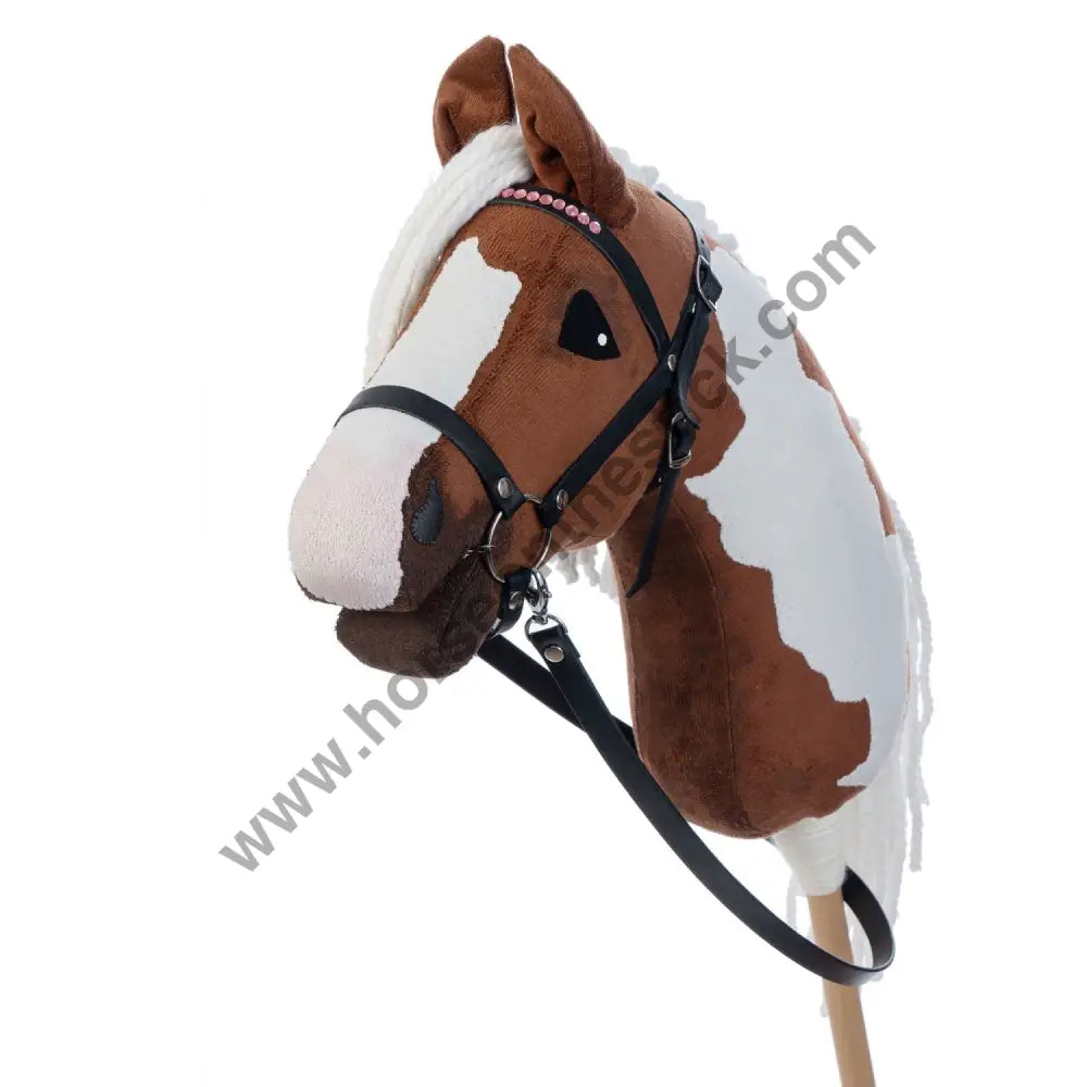 Hobbyhorse with bridle A3 Chestnut LUCKY Hobbyhorses: main group