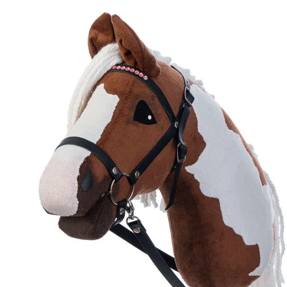 Hobbyhorse with bridle A3 Chestnut LUCKY Hobbyhorses: main group