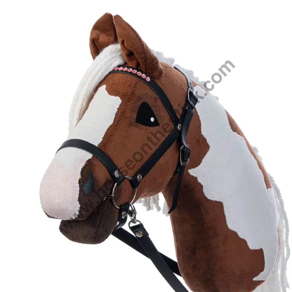 Hobbyhorse with bridle A3 Chestnut LUCKY Hobbyhorses: main group