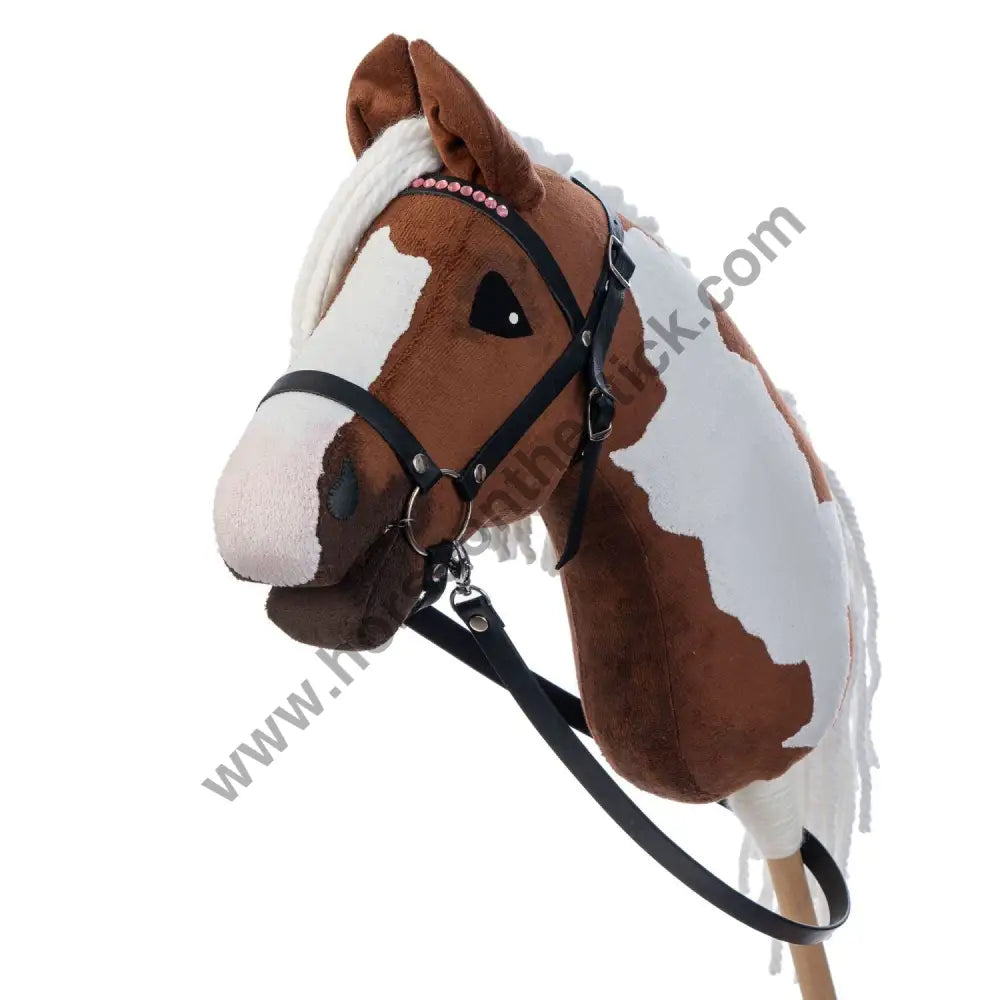 Hobbyhorse with bridle A3 Chestnut LUCKY Hobbyhorses: main group