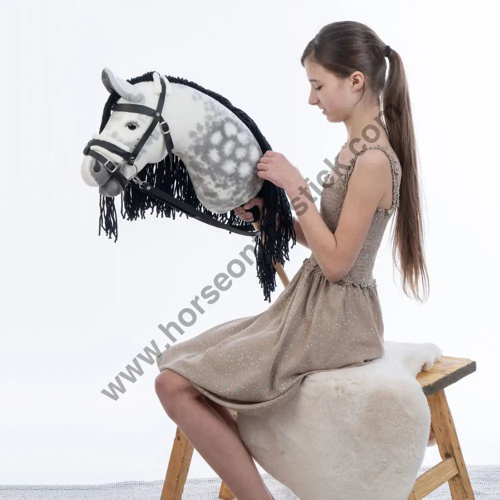 Hobbyhorse with bridle A3 Dapple grey SPRING Hobbyhorses: just landed
