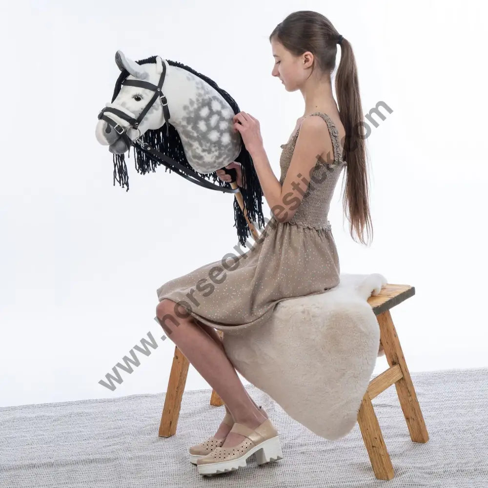 Hobbyhorse with bridle A3 Dapple grey SPRING Hobbyhorses: just landed