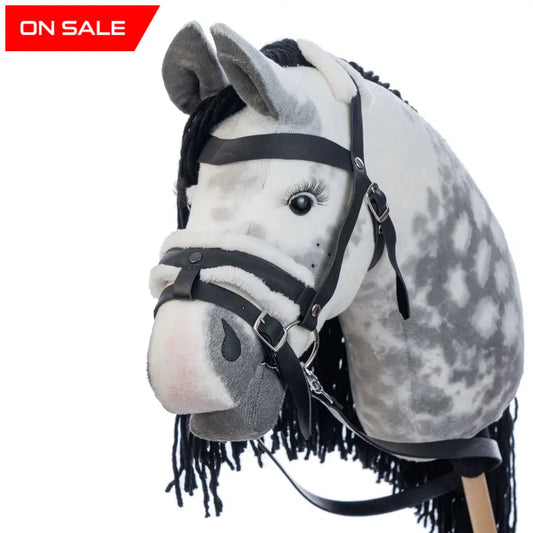 Hobbyhorse with bridle A3 Dapple grey SPRING Hobbyhorses: just landed