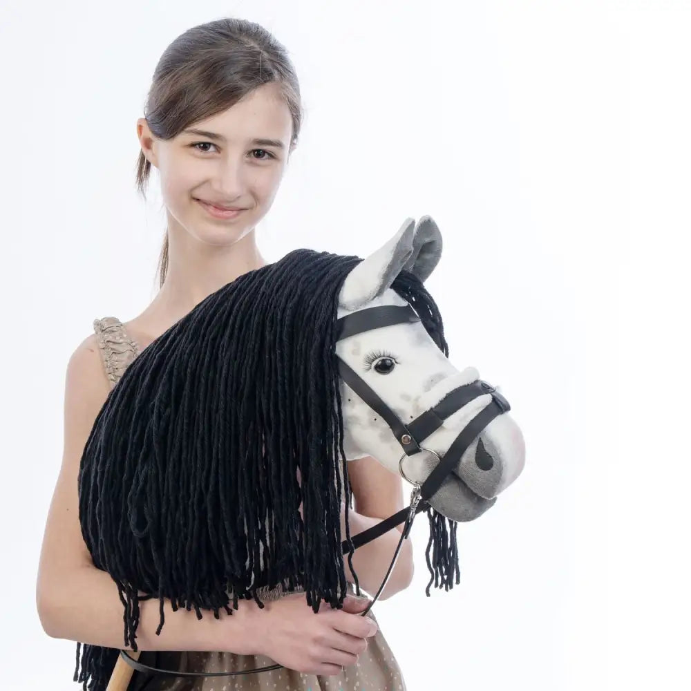 Hobbyhorse with bridle A3 Dapple grey SPRING Hobbyhorses: just landed