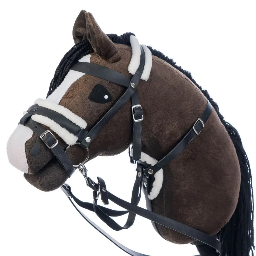 Hobbyhorse with bridle A3 Dark Bay BRAVE Hobbyhorses: just landed