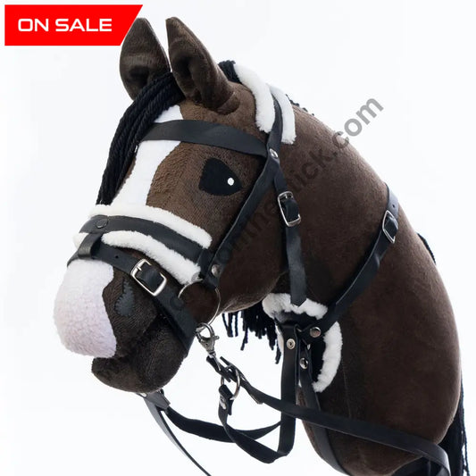 Hobbyhorse with bridle A3 Dark Bay BRAVE Hobbyhorses: just landed