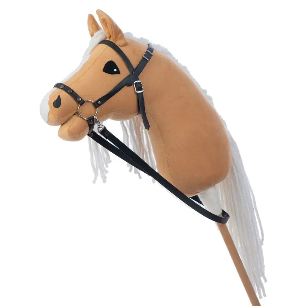 Hobbyhorse with bridle A3 Dun Princess Hobbyhorses: affordable