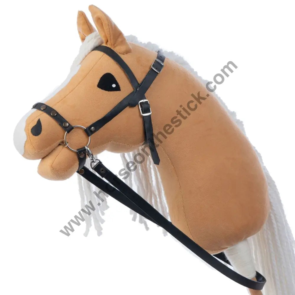 Hobbyhorse with bridle A3 Dun Princess Hobbyhorses: affordable