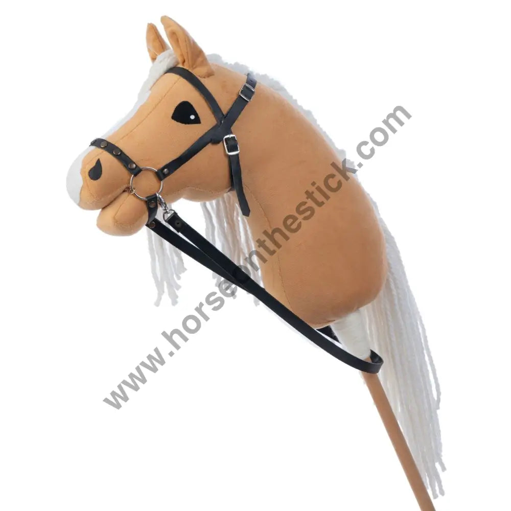 Hobbyhorse with bridle A3 Dun Princess Hobbyhorses: affordable