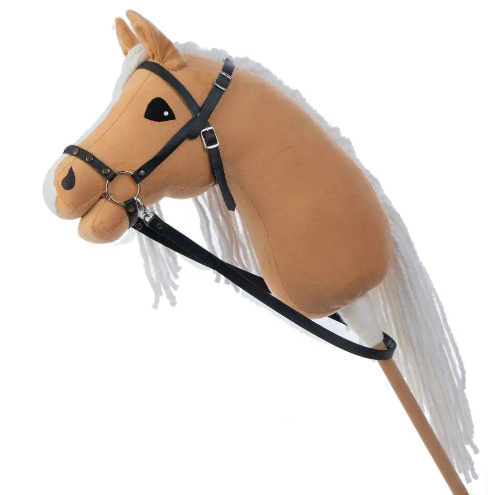 Hobbyhorse with bridle A3 Dun Princess Hobbyhorses: affordable