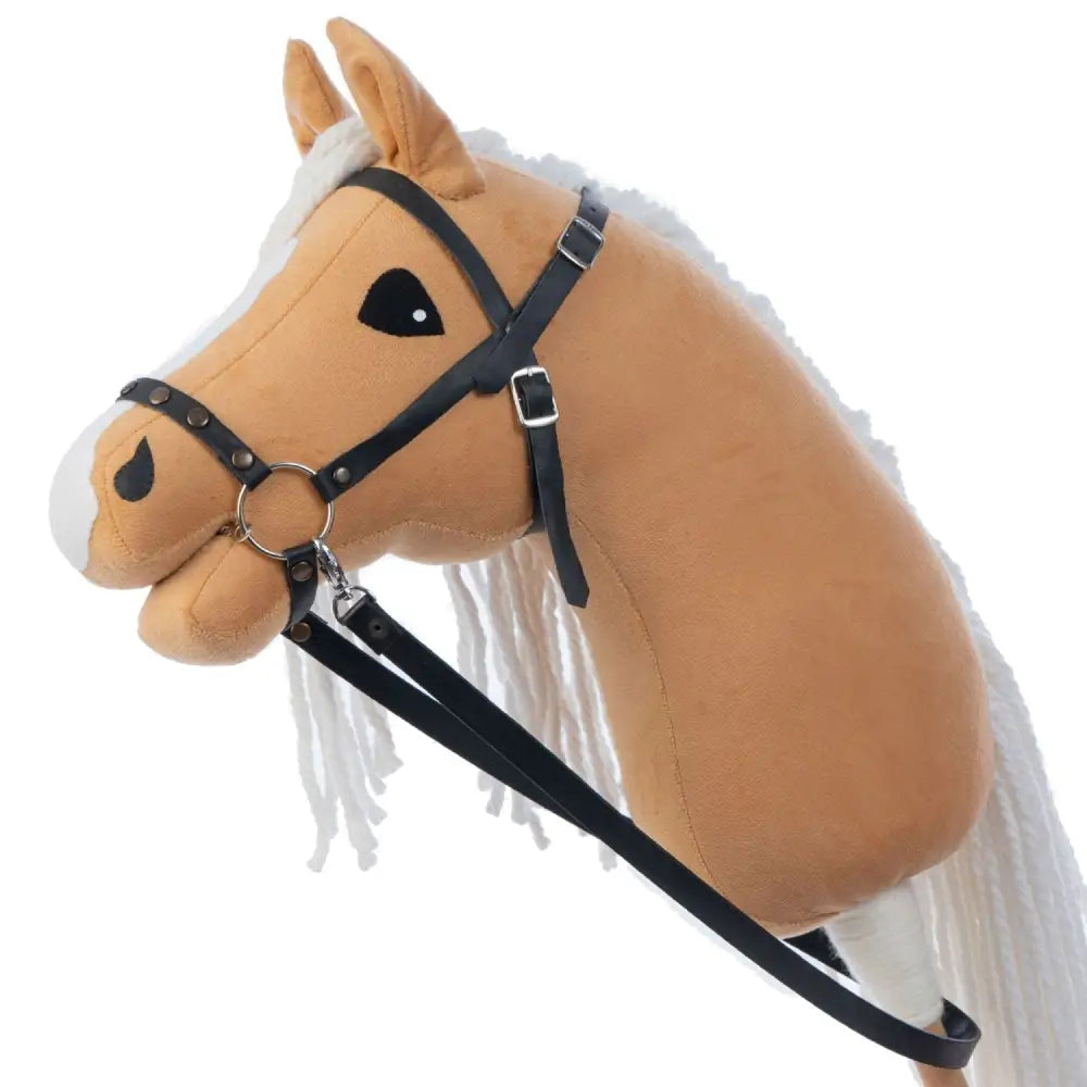 Hobbyhorse with bridle A3 Dun Princess Hobbyhorses: affordable