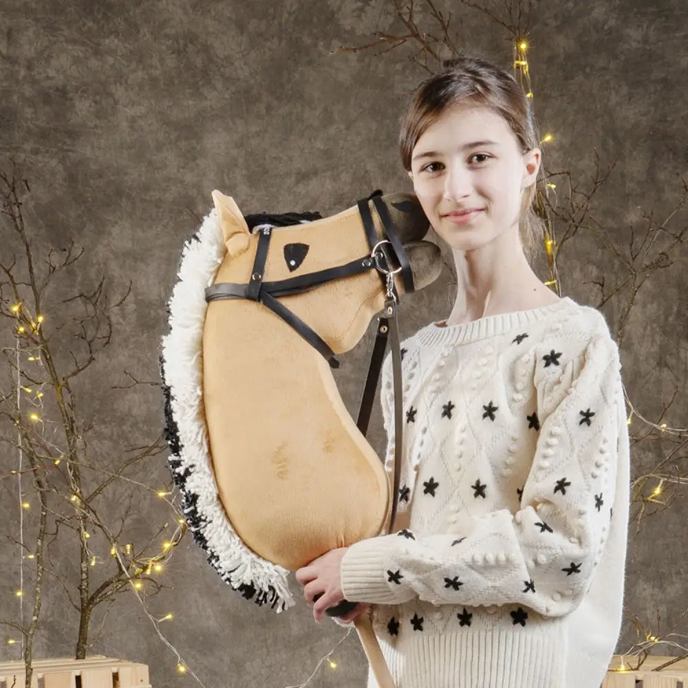 Hobbyhorse with bridle A3 FJORD Hobbyhorses: just landed