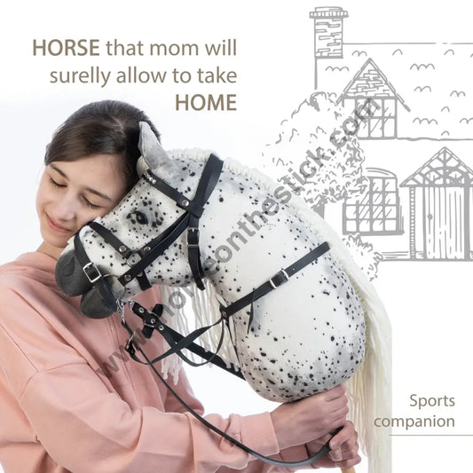 Hobbyhorse with bridle A3 Fleabitten ACE Hobbyhorses: bestsellers