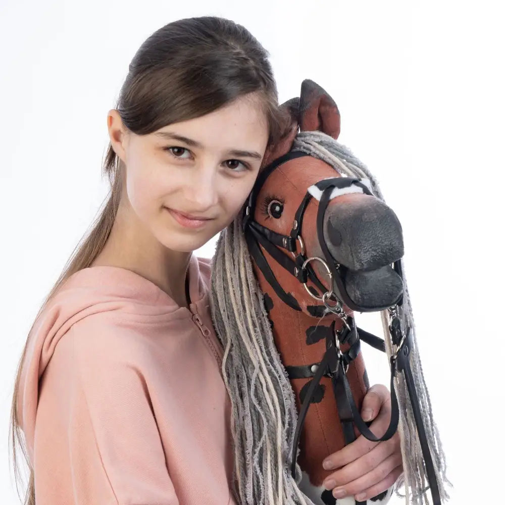Hobbyhorse with bridle A3 Red Sorrel FLAME Hobbyhorses: just landed