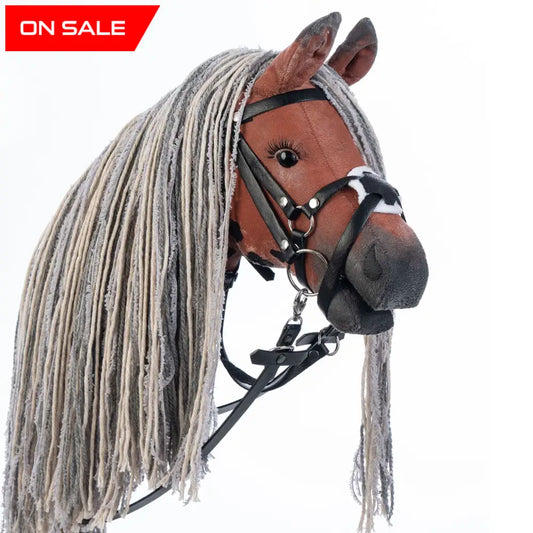 Hobbyhorse with bridle A3 Red Sorrel FLAME Hobbyhorses: just landed