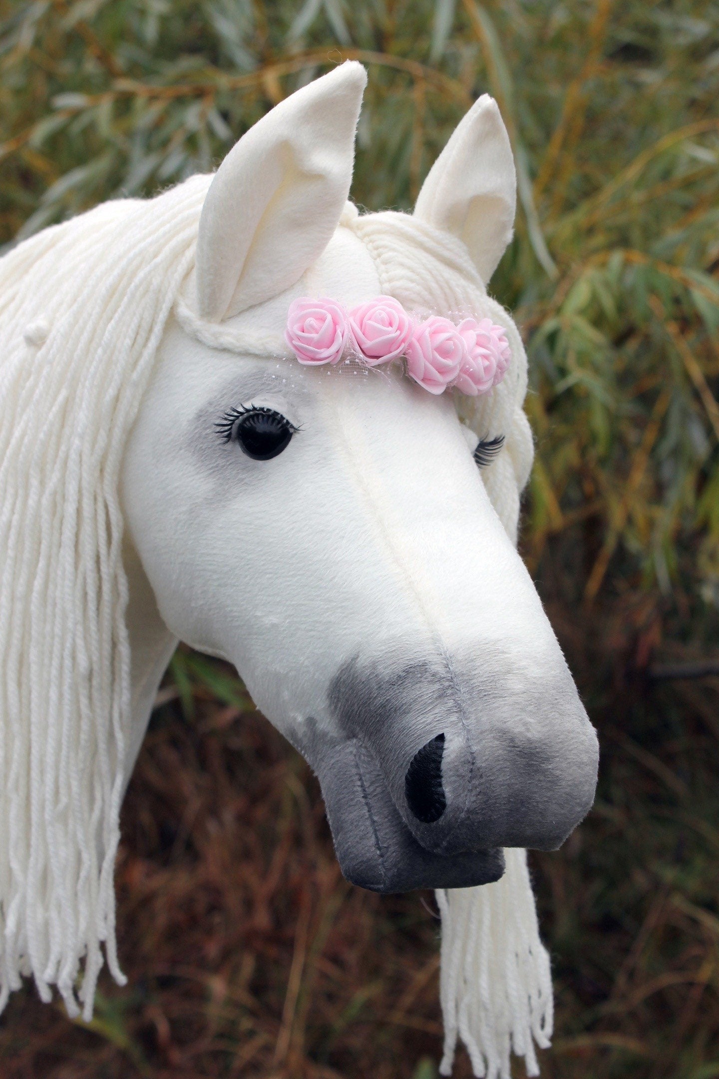 Hobby horse A3 WHITE MUSTANG