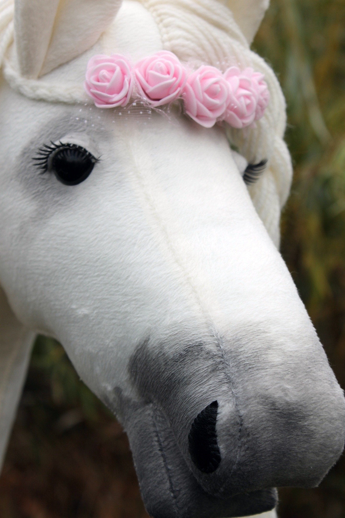 Hobby horse A3 WHITE MUSTANG
