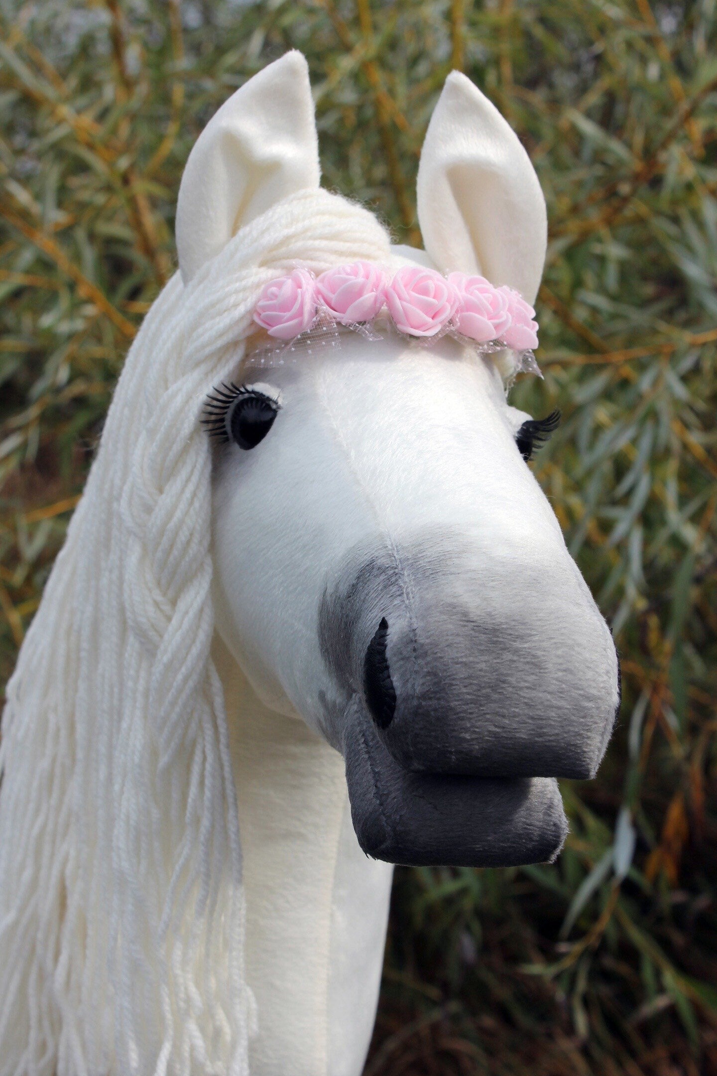 Hobby horse A3 WHITE MUSTANG